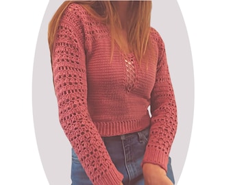 Crochet Sweater Pattern -Beyond-