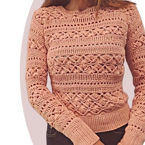 Crochet Pattern Lust Sweater image 2