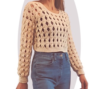 Crochet Sweater Pattern -Woodland-