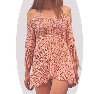 Crochet Beach Dress Pattern Terrestrial image 8