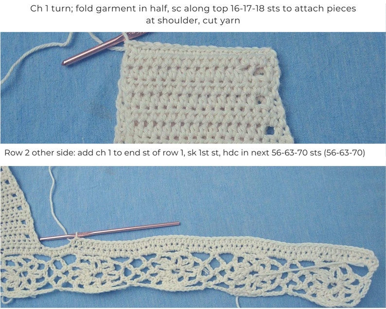 Crochet Pattern Synthesis Sun Dress image 7