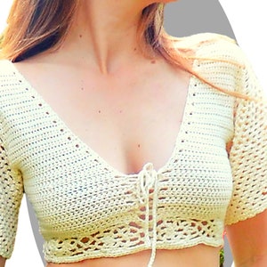 Crochet Pattern Top - Ether -