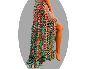 Crochet Pattern - Sea Grass - Skirt