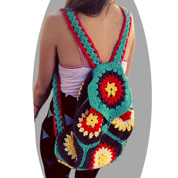 Crochet Bag Pattern - Wanderlust - Backpack