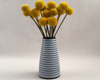 Blue Ceramic Vase - Home Gift - Handmade Gift Pottery Vase - Wedding Gift - Ceramic Flower Vase (0072c)