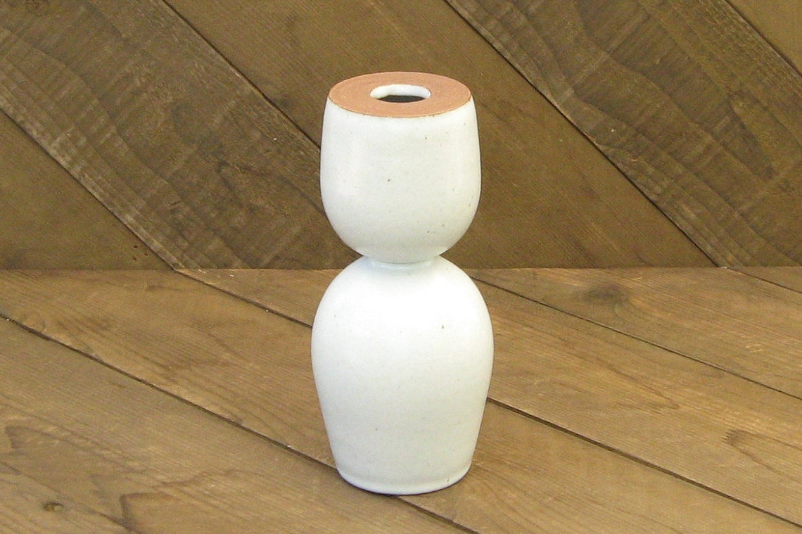 bubble vase white