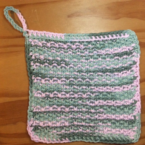 Knitted Washcloth - Small