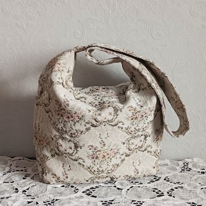 Hobo bag Tapestry French, Travel Boho bag, crossbody bag, crossbodytassen, Tote bag, canvas hobo bag, Hobo crossbody bag, Handmade Gift