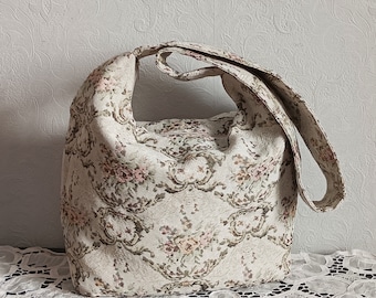 Hobo bag Tapestry French, Travel Boho bag, crossbody bag, crossbodytassen, Tote bag, canvas hobo bag, Hobo crossbody bag, Handmade Gift