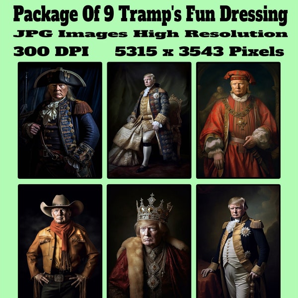 Trump's Fun Costumes,Medieval Costumes!