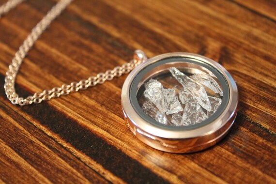 Shattered Glass Ceiling Pendant / Rose 