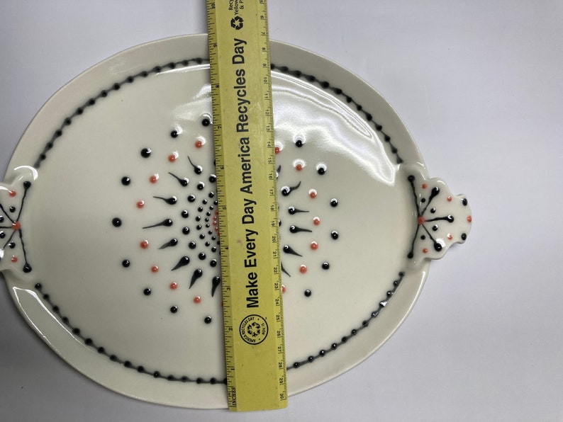 White Porcelain Platter image 3