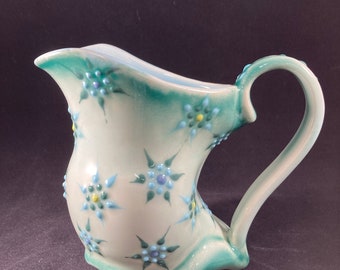 Teal Small Pitcher