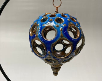 Large Woodfired Ornament #2