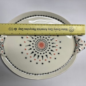 White Porcelain Platter image 2