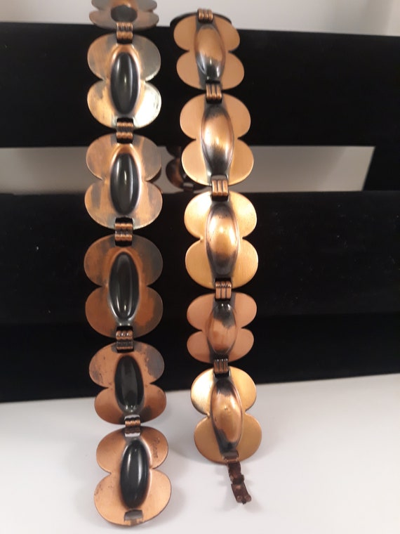 Modernist Renoir Copper Modernist Belt, pre 1954 R