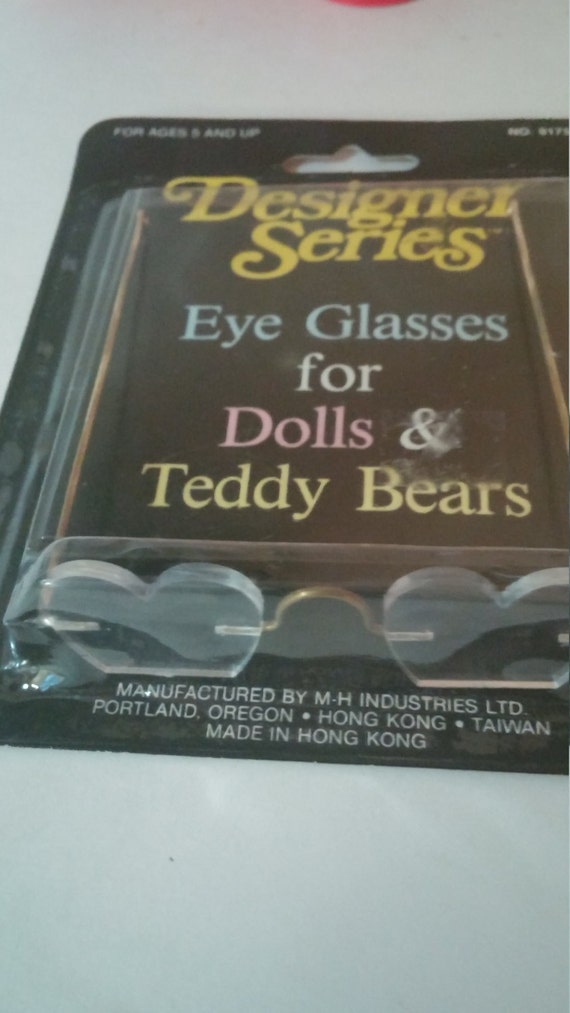 glasses for dolls and teddy bears