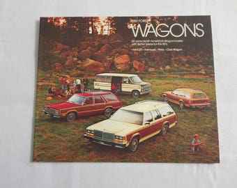 1979 FORD FAIRMONT GHIA SALES BROCHURE BOOK CATALOG