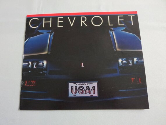 19 19 Chevrolet Brochure Catalog Camaro Corvette Chevette Etsy 19 19 Chevrolet Brochure Catalog Camaro Corvette Chevette Etsy