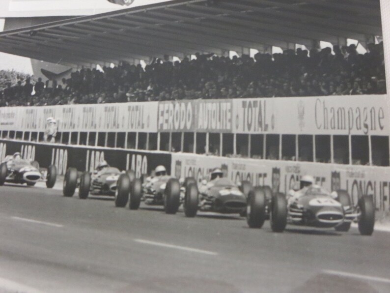 Vintage 1960s Grand Prix Racing Photo Photograph Image Jos - Etsy