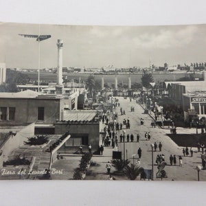 1952 Grand Prix de Bari Timbre-poste sur carte postale Fiera del Levante - Bari Italie