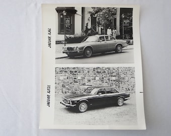 Vintage Jaguar XJ6L and XJ12L Factory Press Photo Photograph Image XJ