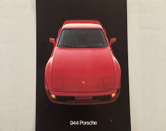 1982 Porsche 944 Advertising Postcard Post Card Vintage