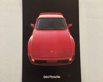 1982 Porsche 944 Advertising Postcard Post Card Vintage