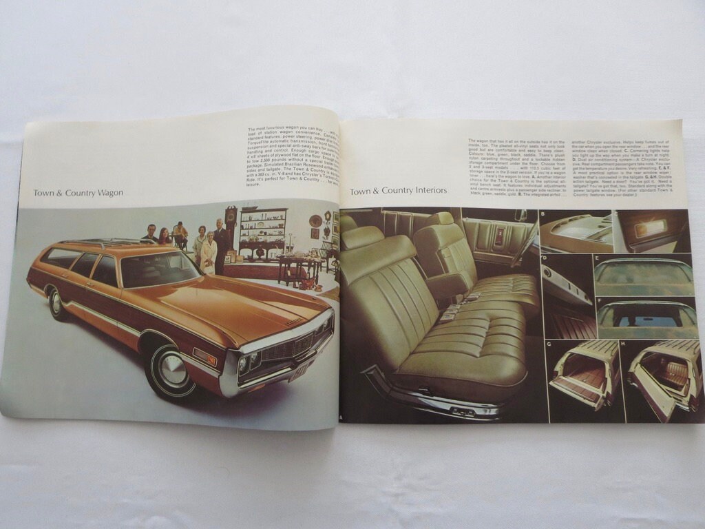 71年ワールドチャンピオンシリーズ パンフレット 1971 Chrysler & Imperial Sales Brochure Catalog New Yorker