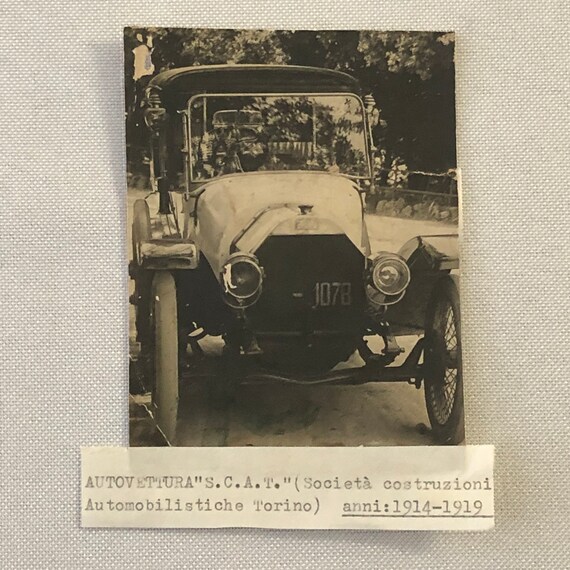 Dépliant Publicitaire Vintage CEIRANO FABBRICA AUTOMOBILI TORINO - Modèle 150 De 1924