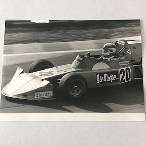 Vintage 1975 Formula 2 F2 Racing Photo Photograph Estoril Joseph Vonlanthen
