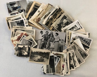 Vintage Photograph Photo HUGE LOT 100+ Antique Car Automobile People Germany
