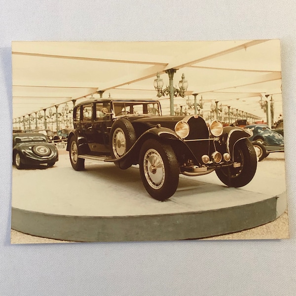 Vintage Bugatti Royale in Schlumpf Collection Museum Photo Photograph Print 1984