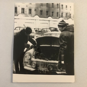 ヴィンテージ 1964 ラリー モンテカルロ ラリー レース プレス写真 アウディ カール クリング +