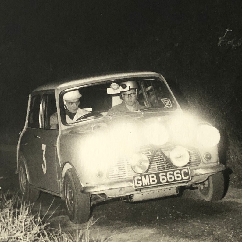 Vintage Austin MINI Racing Car Photo Photograph Print Rally - Etsy Canada