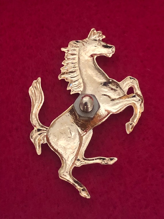 Original Ferrari Wappen Emblem Logo Cavallino BADGE 3D Aufkleber Sticker 49x30mm