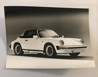 Vintage Porsche 911 SC Cabriolet Cabriolet Cabriolet Werkfoto Presse Foto Fotografie