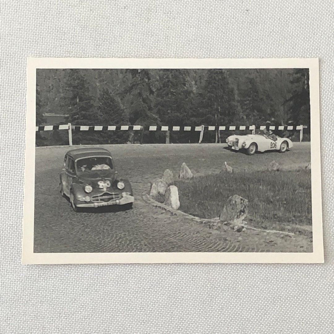 Vintage Car Rallye Rally Racing Photo Photograph Frazer Nash Etsy