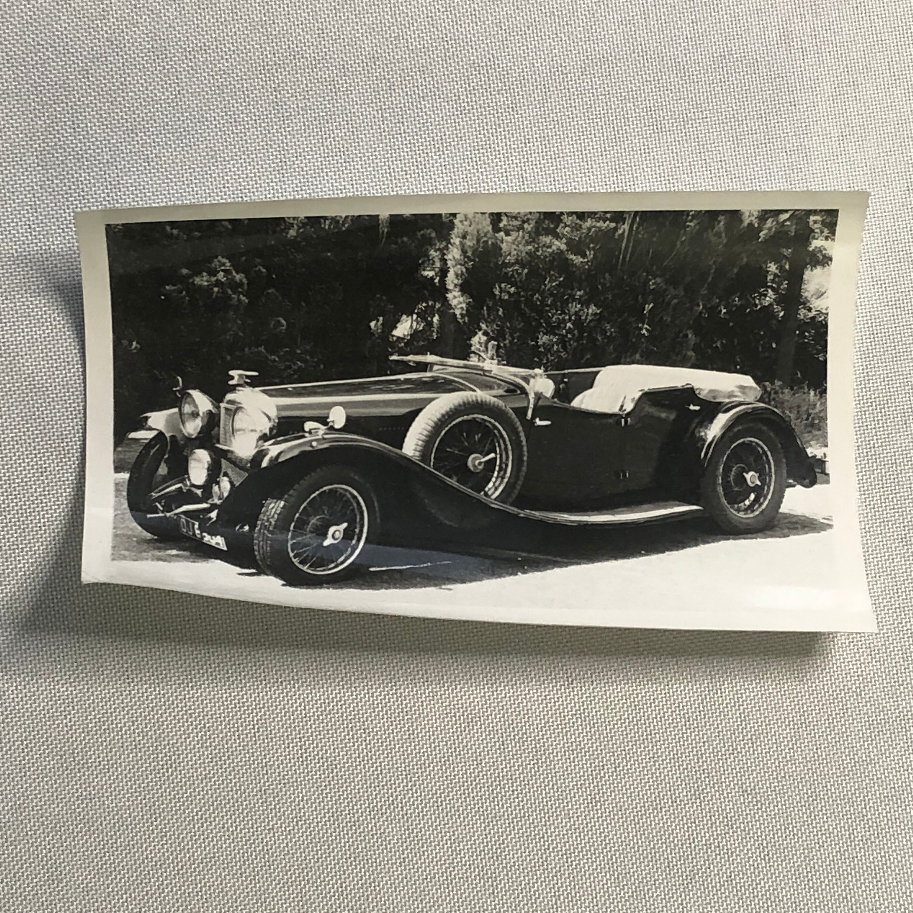Antique Vintage Car Automobile Photo Photograph Print - Winston ?