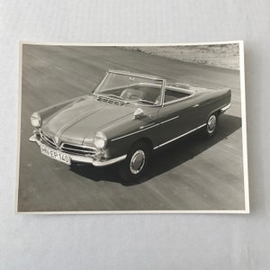 1965 NSU Spider Wankel Motor Fabrik Presse Foto Fotografie Druck