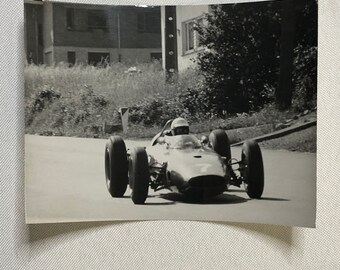 Vintage Grand Prix Racing Car Photo Photograph Print