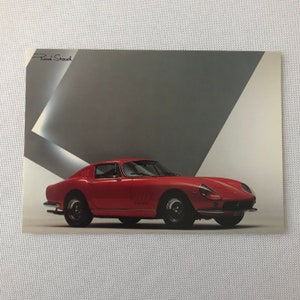 Ferrari 275 GTB Carte postale René Staud Carte postale Ferrari 275GTB