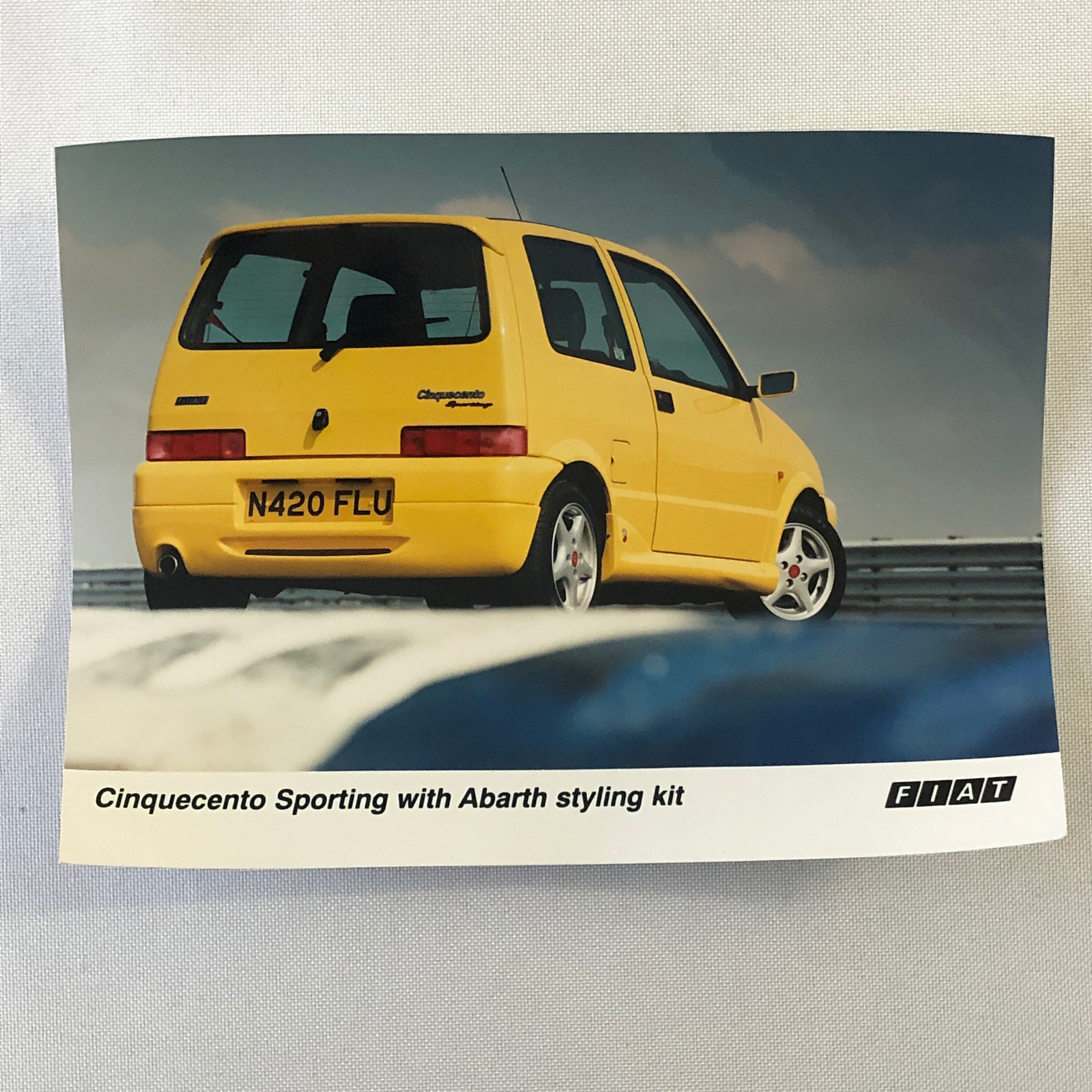 Cinquecento Sporting With Abarth Styling Factory Etsy