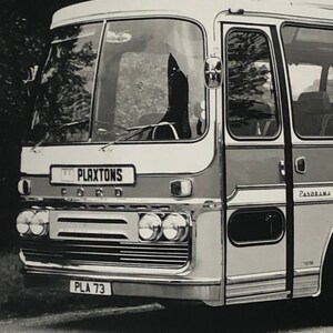 1973 Ford R Series Bus Factory Photo Photograph R1114 Plaxton Panorama ...