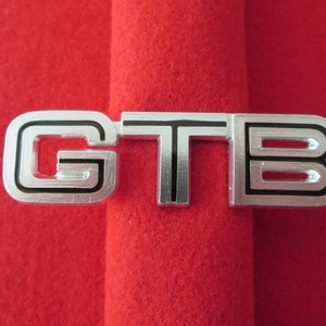 Ferrari GTB Badge Emblem Script Logo - Authentic Factory Original 308