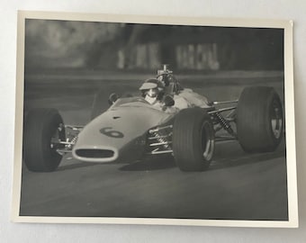 Vintage Grand Prix Racing Car Photo Photograph Print