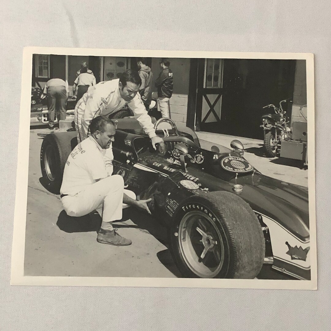 Indy Indianapolis 500 Racing Photo Photograph Art Pollard 1970 - Etsy