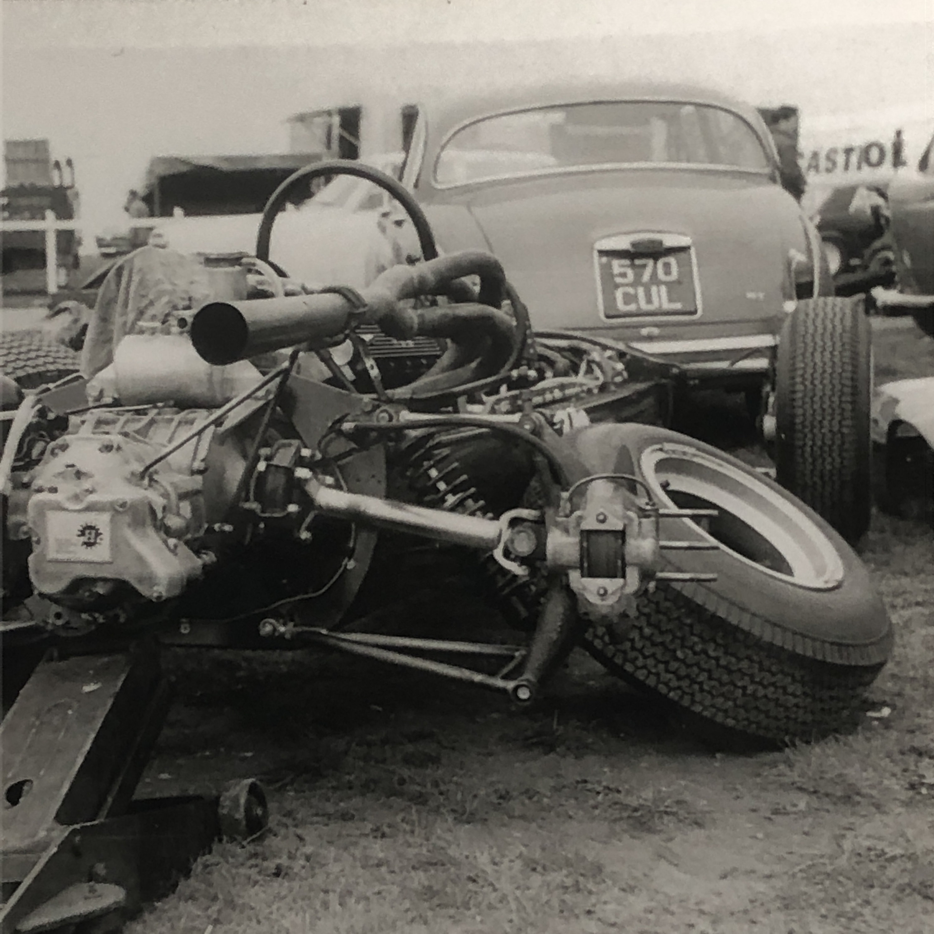 Vintage Racing Car Photo Photograph Print - Etsy