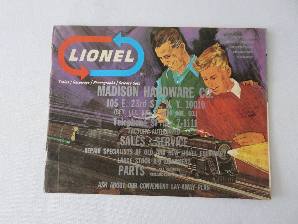 1966 Lionel Train Sets Sales Brochure 