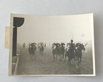Press Photo Photograph Horse Racing Equestrian Manchester Underwood & Underwood